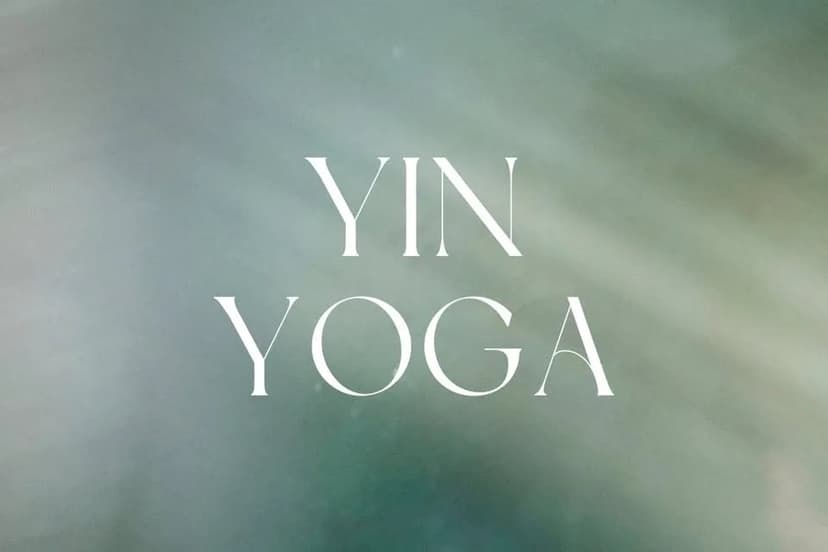 Yin Yoga