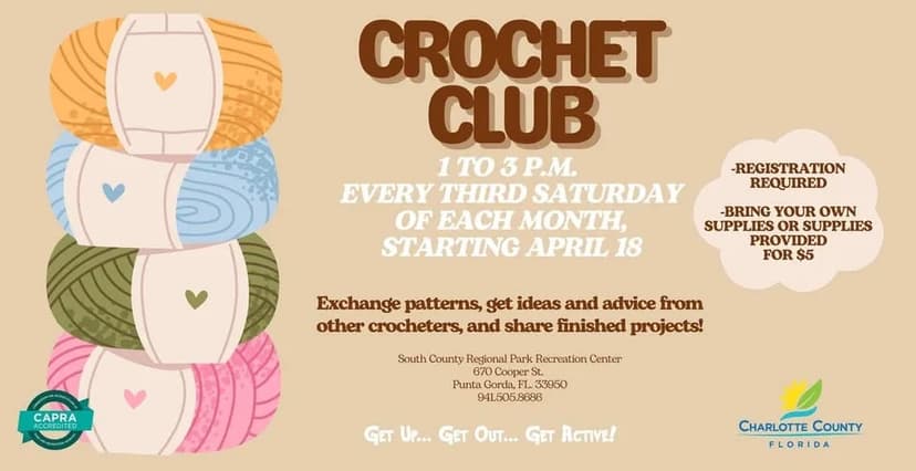 Crochet club